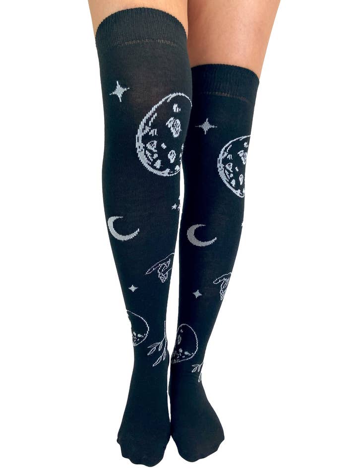 Astrology Over The Knee Socks for wholesale by Pamela Mann