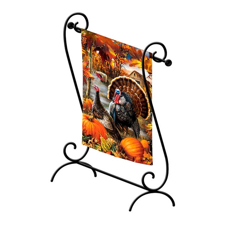 Evergreen Enterprises - Wholesale Flagpole - Scroll Garden Flag Stand