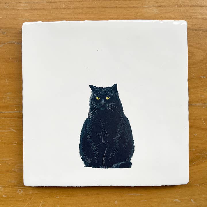 MYRTE - Wholesale Wall Tile - Black Cat – Vintage Style Tile0