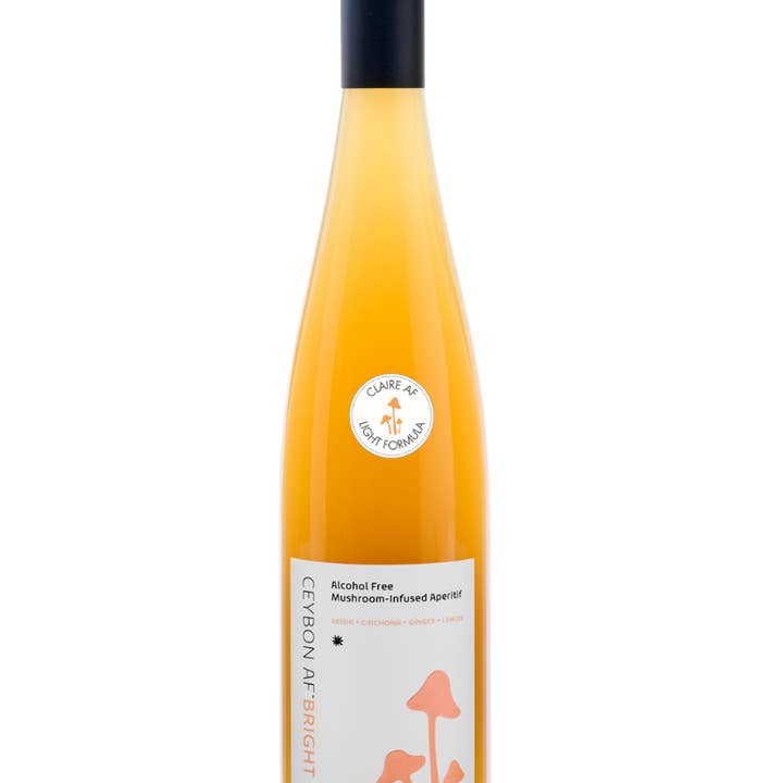 Ceybon - Vente Apéritifs sans alcool/mocktails - Claire Brillante AF : Apéritif sans alcool infusé aux champignons0