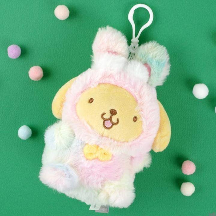 SANRIO RAINBOW BACKPACK KEYCHAIN - POMPOMPURIN for wholesale by BCZShop