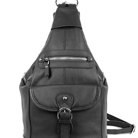 Roma Leathers, Inc. - Wholesale Backpack - Women's - 3611H cowhide leather back pack