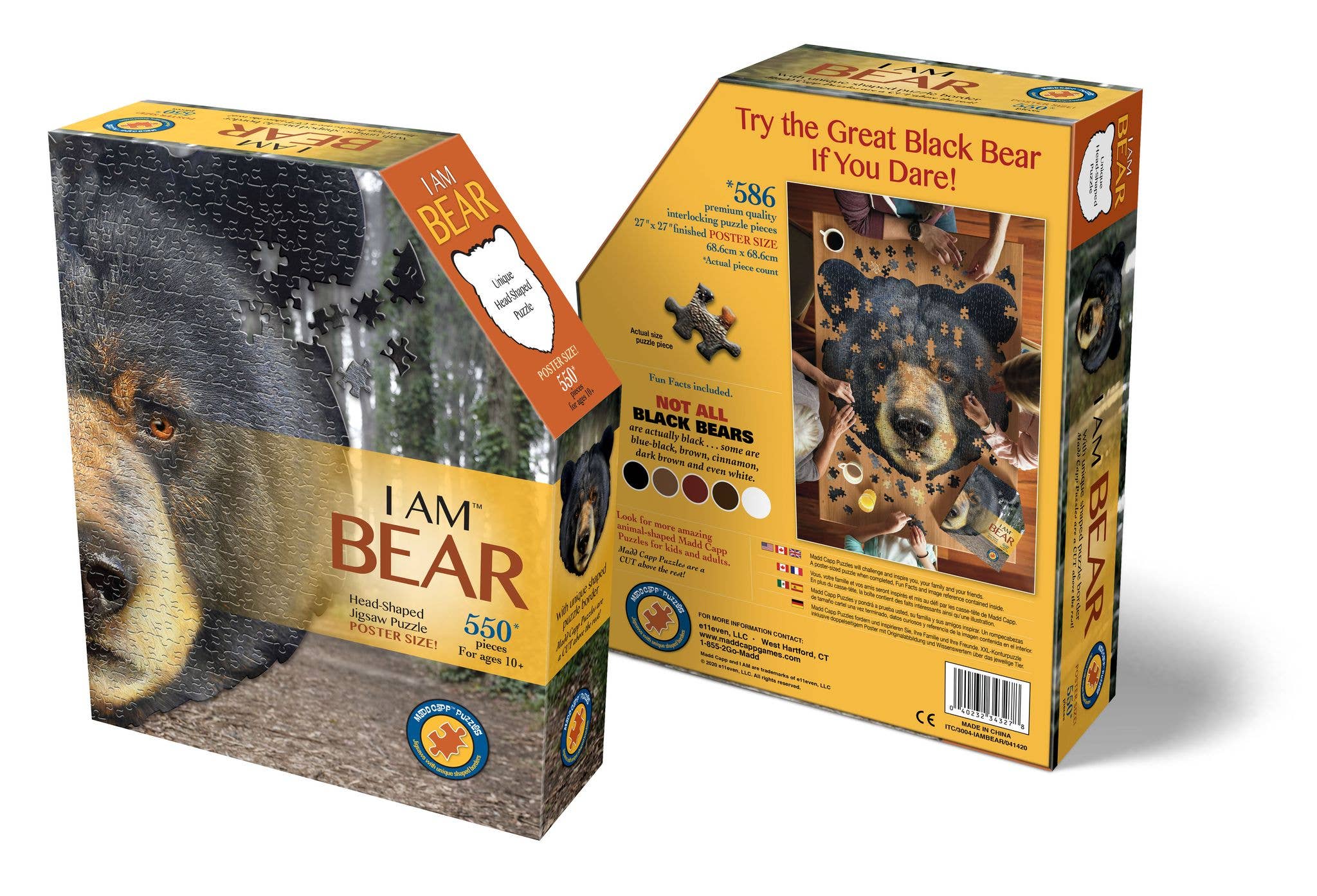 Madd Capp Games & Puzzles - Wholesale Puzzle - Adult - I AM Bear 550 piece jigsaw puzzle gift3