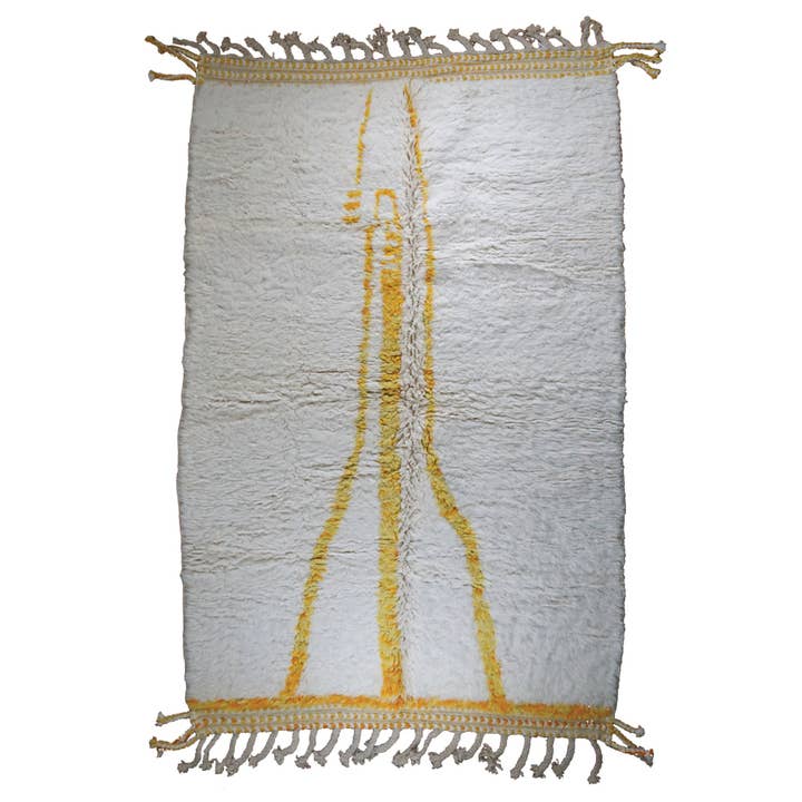 Omra | 5 x 8 Beni Ourain Rug for wholesale by Azulike