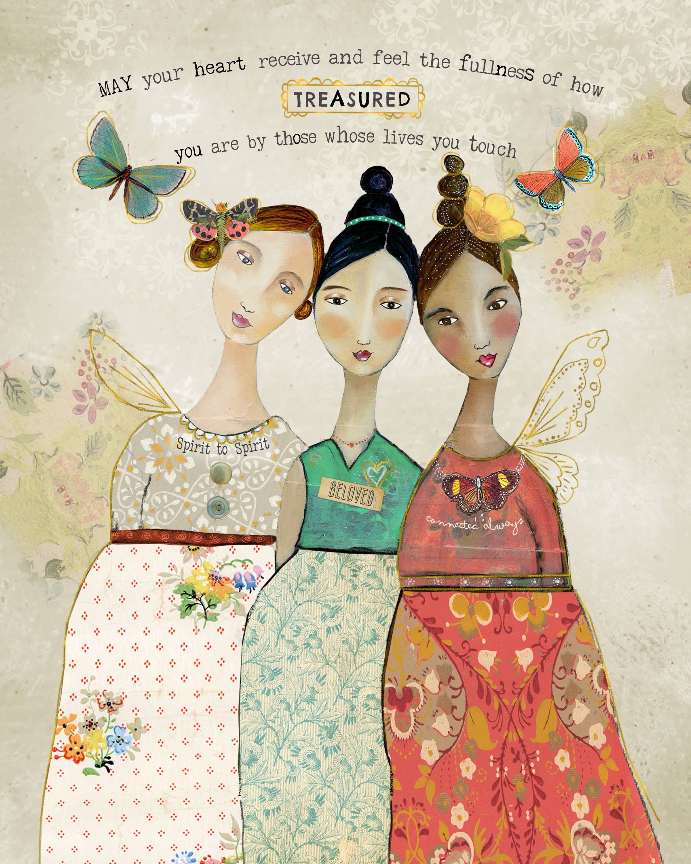 Kelly Rae Roberts - Wholesale Art Print - Treasured - Print1