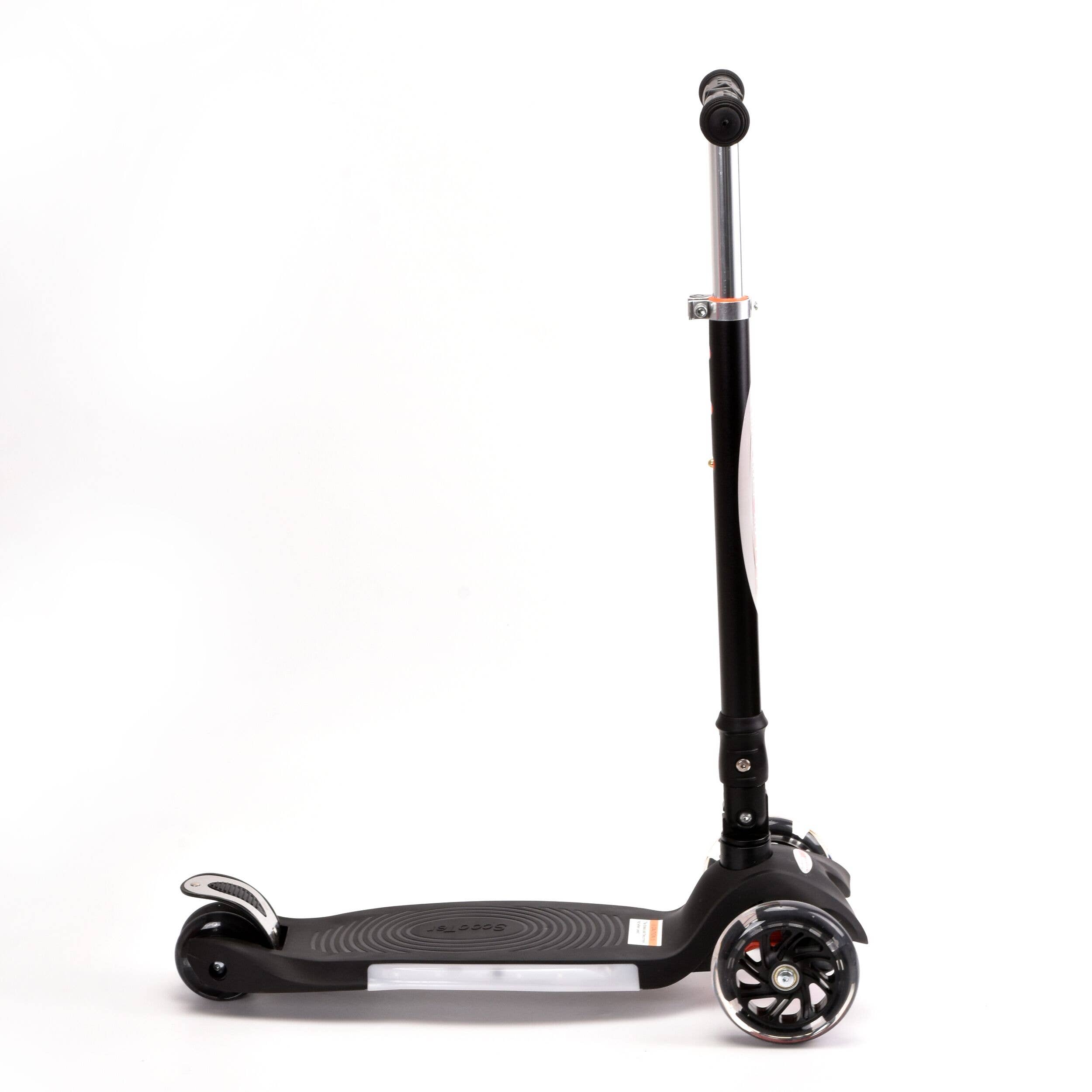 XHong Group Inc. - Wholesale Bike/Scooter - Kids - Chromewheels Wheels Larege Foldable Cliding Scooter  Black3