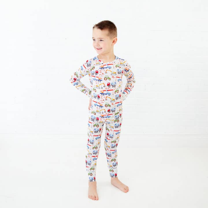 Ensemble de Pyjama Deux Pièces Diggin' Bedtime pour la vente par Dreamiere