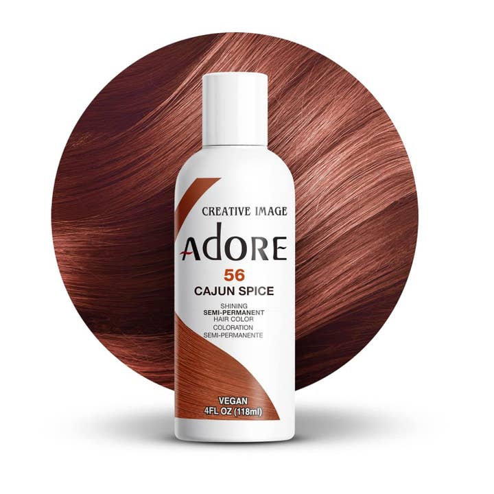 Adore Semi Permanent Hair Color,Cajun Spice,56 for wholesale by KT Supply