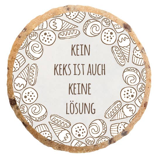 KEKSZauber - Wholesale Cookie - No cookie motivational cookie