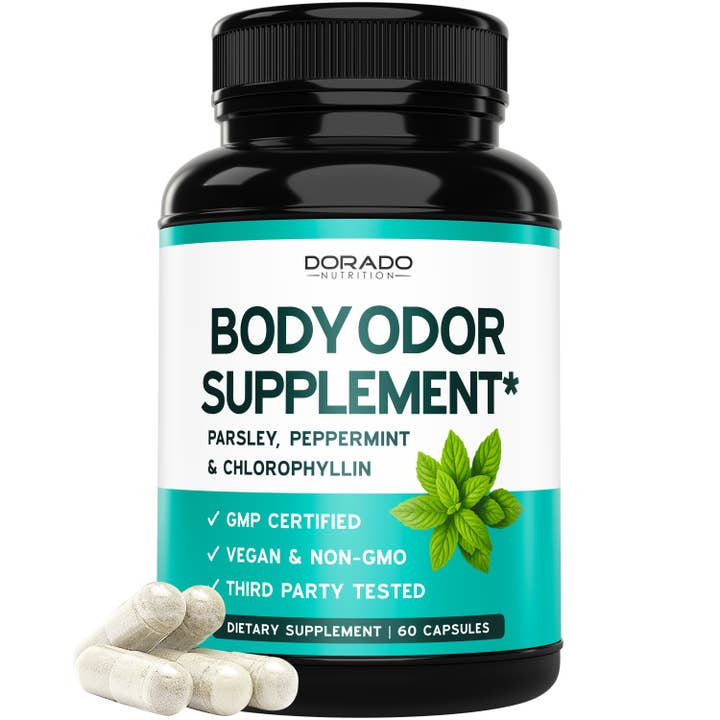 Chlorophyll Capsules Body Odor Support 60 Count for wholesale by Dorado Nutrition