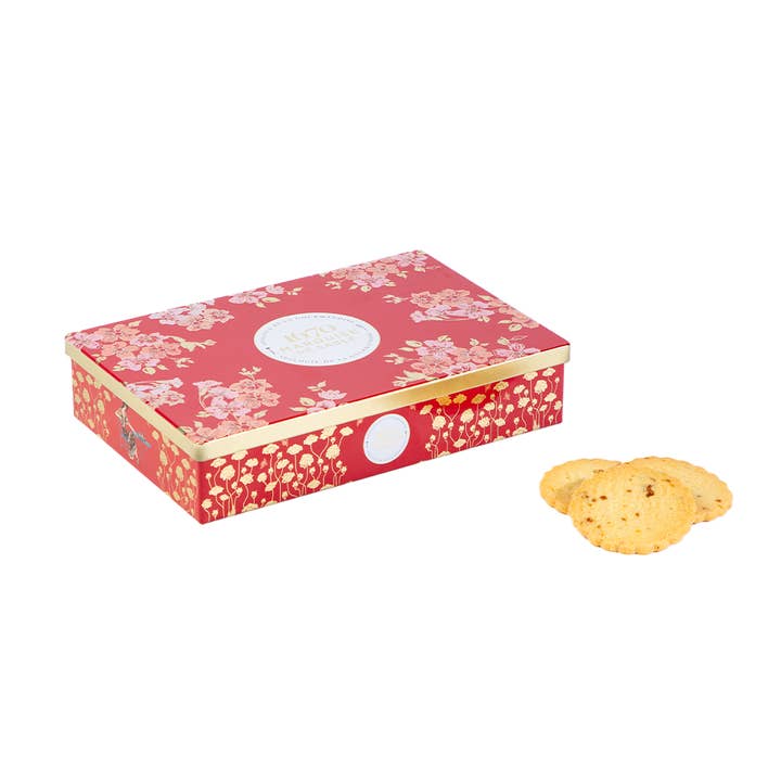 "Romance" Salted Caramel Shortbread Cookies Box for wholesale by LA SABLESIENNE
