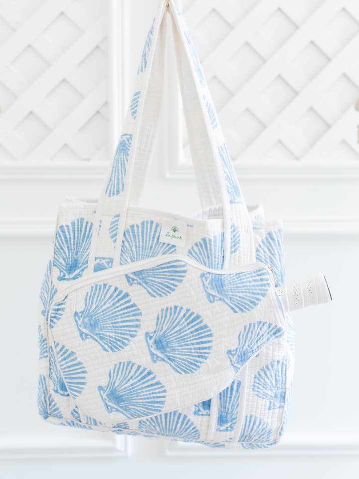 borsa da pickleball - Beachy Blue Shell per la vendita all'ingrosso da parte di la point