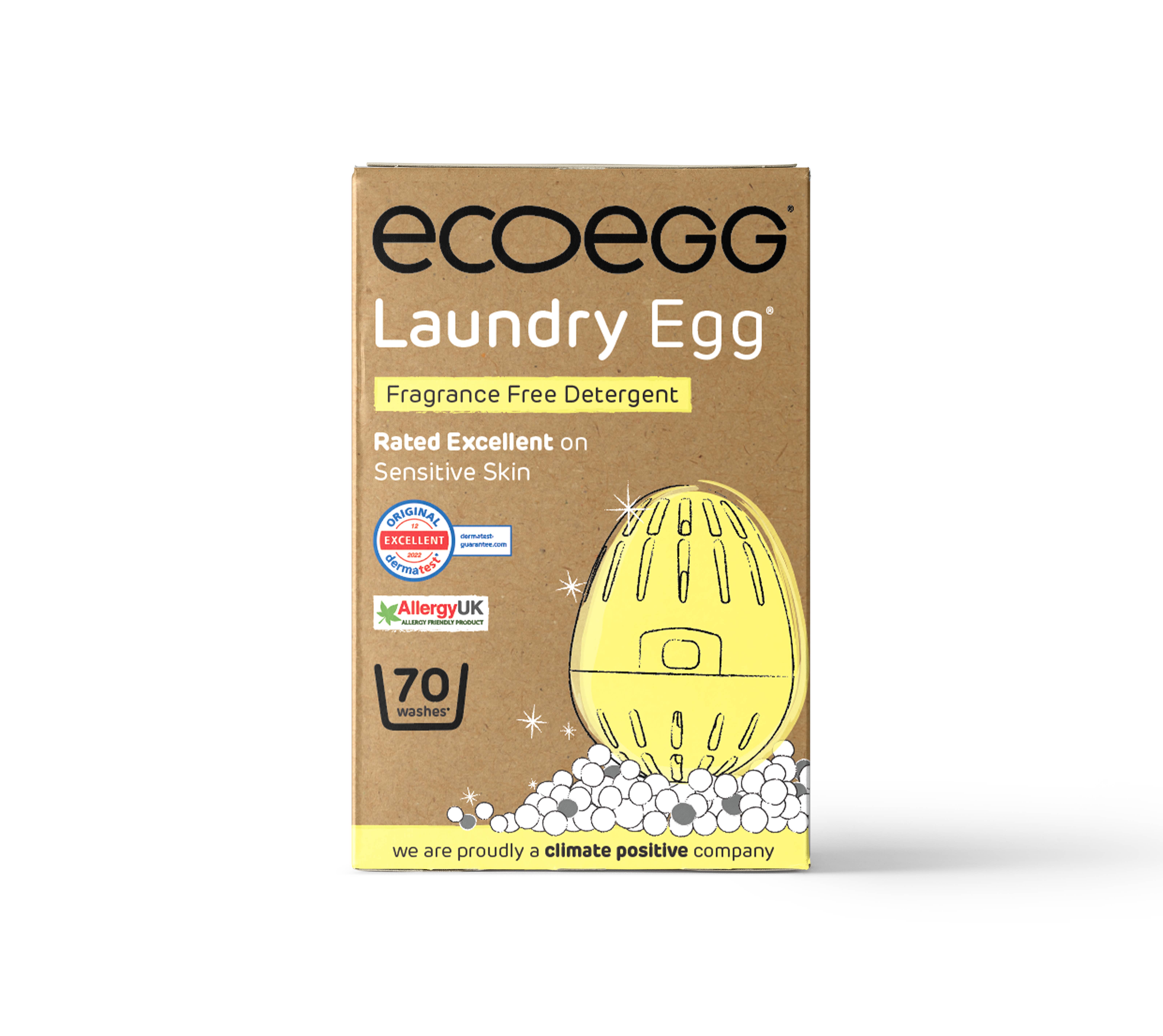 Ecoegg – wholesale Laundry detergent powder/pods – ecoegg Laundry Egg - Fragrance Free Detergent - 70 washes