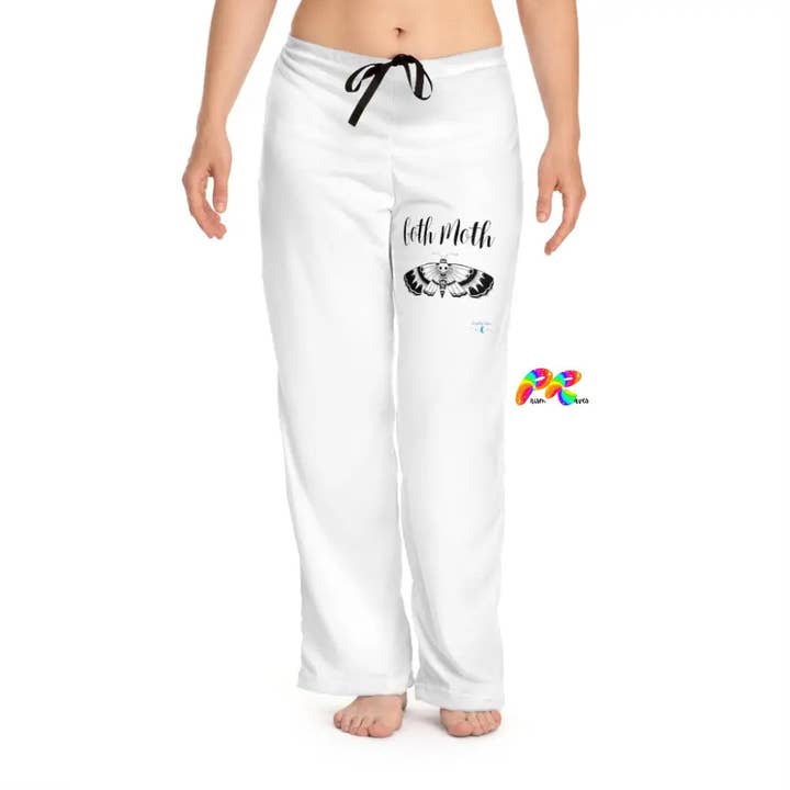 Pantalon de pyjama Goth Moth pour femme pour la vente par Prism Raves