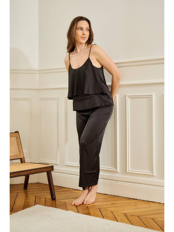 SUNTEX - Wholesale Chemise - Women's - 2-piece pajama set with stylish pants5