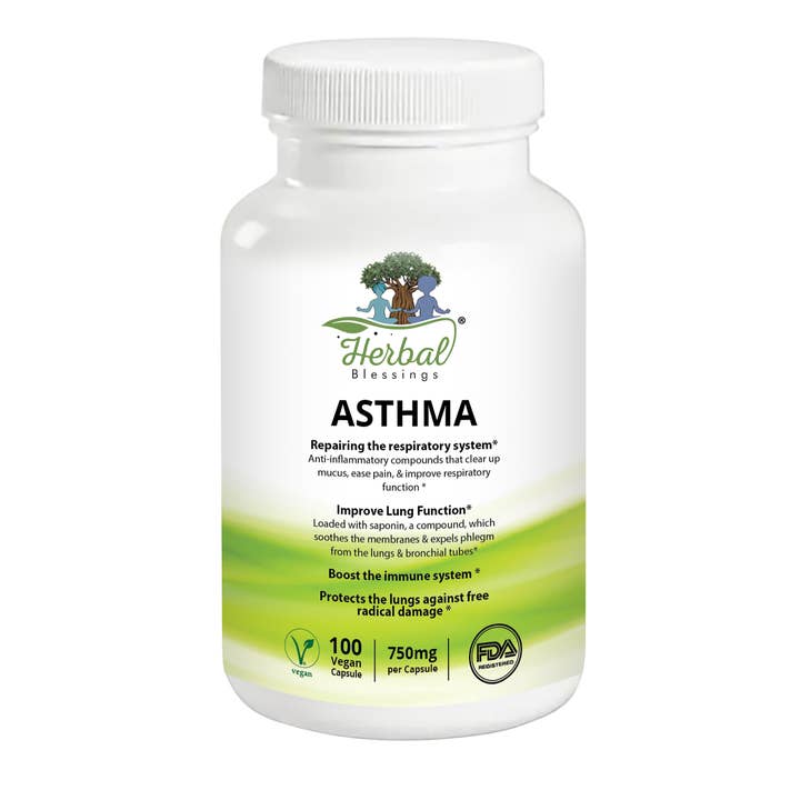 Asthma-Oralergänzung mit Vogelmiere & Königskerzenblatt für den Großhandel von Thee Herbal Blessing