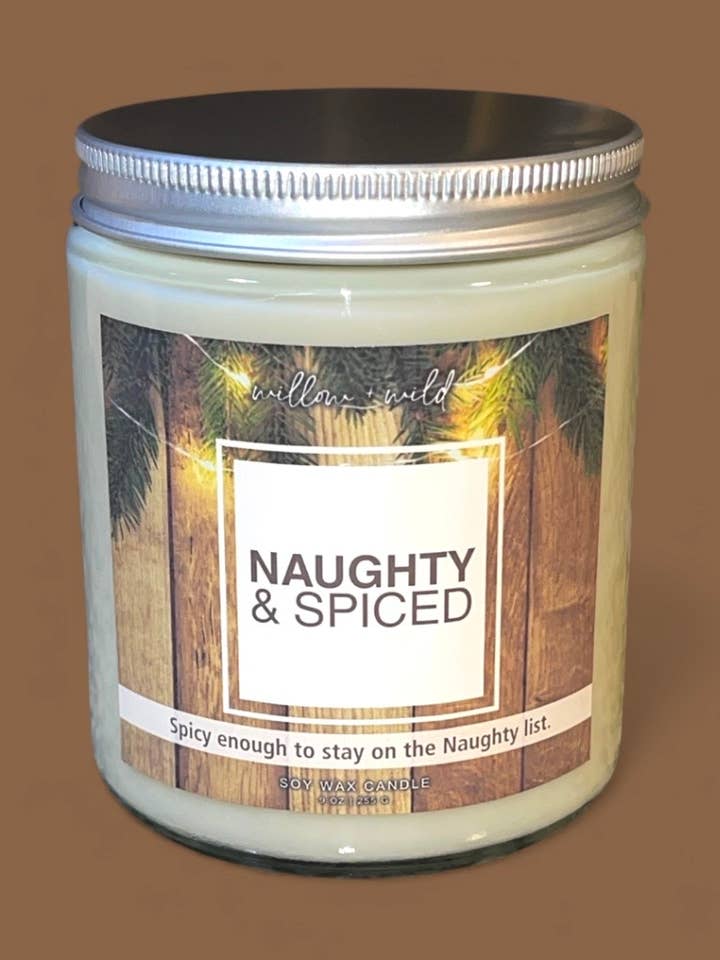 Vela Traviesa y Especiada | Vela Navideña Divertida | Regalos para venta al por mayor de Cosmic