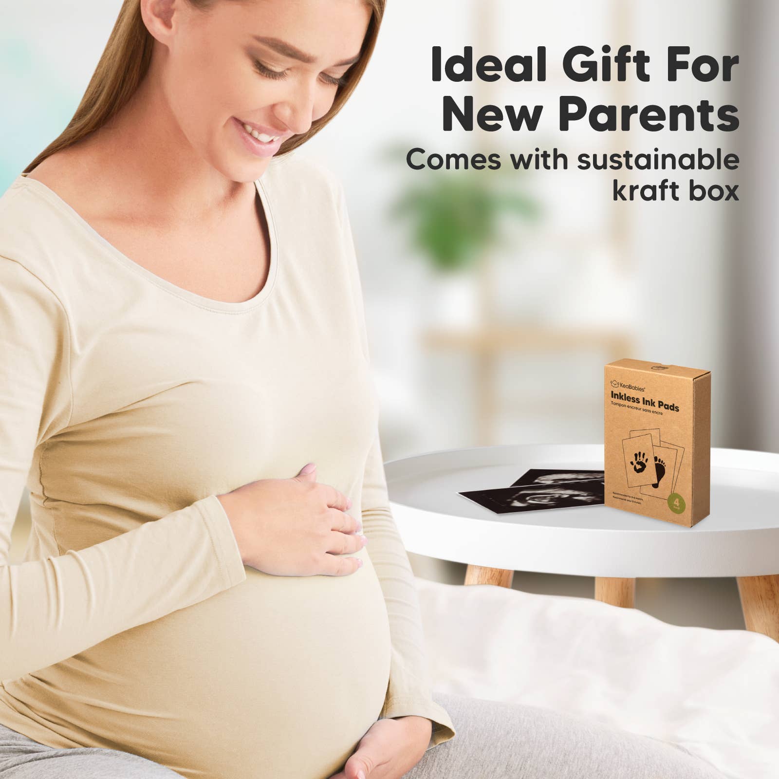 Crépuscule Lot de 4 tampons à encre sans encre, kit d'empreintes de bébé, kit d'empreinte de pattes de chien en vente sur Faire8