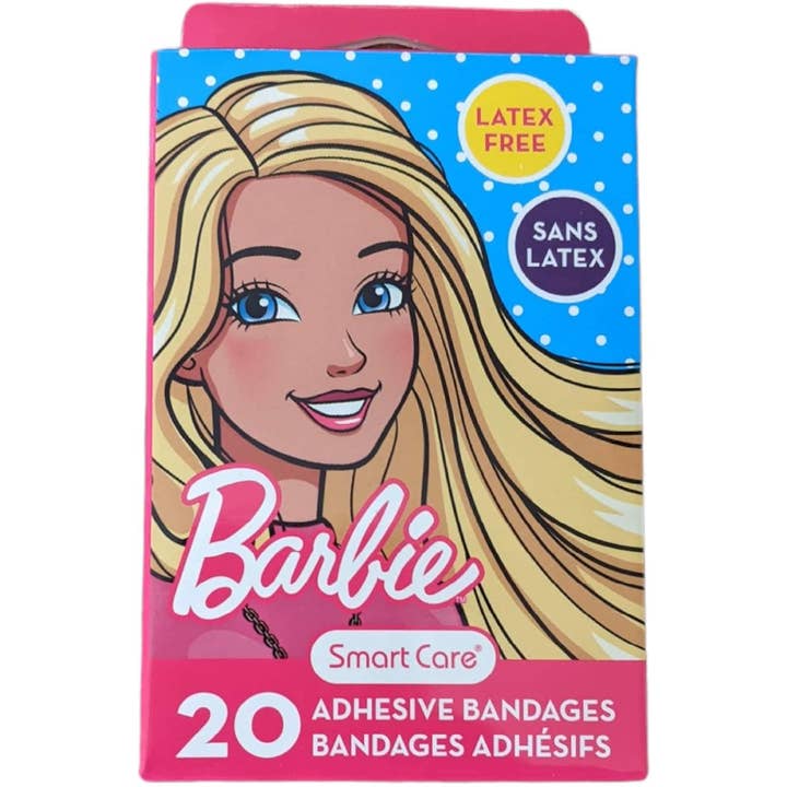Innovarix - Wholesale Bandaids/Bandages - Kids & Baby - Barbie Themed Sterile Adhesive Kids Bandages - 20ct