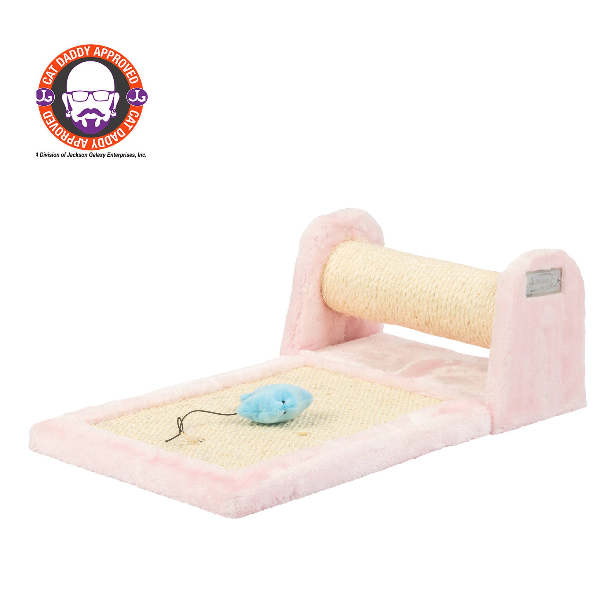 Armarkat - Wholesale Pet Scratcher - Cat - Armarkat Cat Rolling Scratcher in Pink0