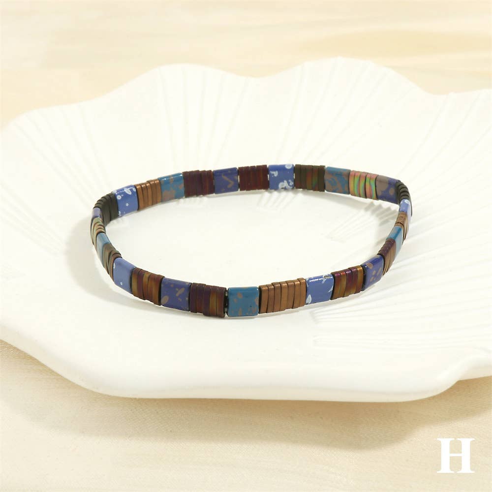 Mio Queena – Engroshandel Perlearmbånd – 5 mm TILA perle armbånd med elastik - BJ22