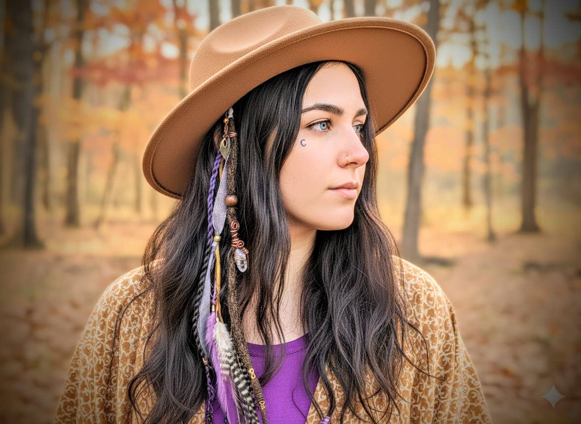 Sea Gypsy Designs - Vente Extensions de cheveux - Choisissez vos couleurs ! BOHO ∆ GYPSYDREADS multicouches7