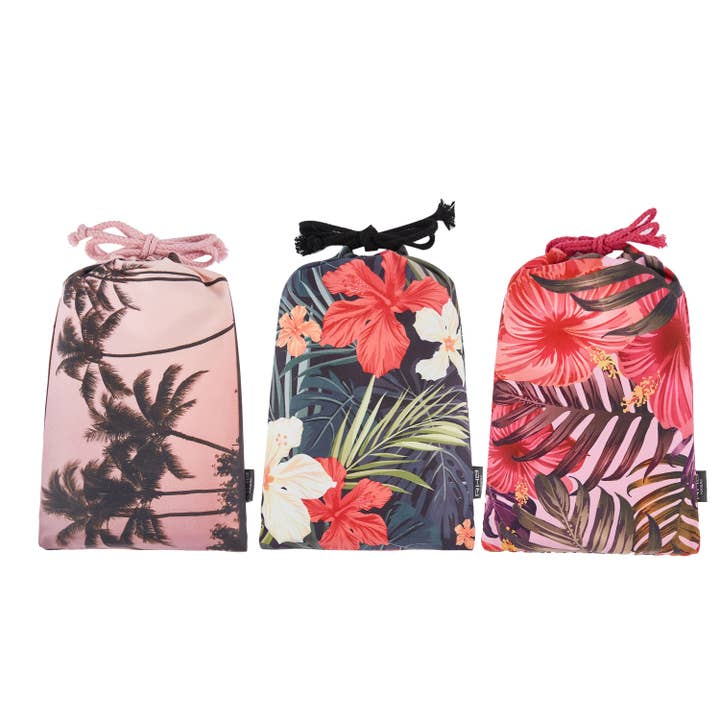 RHB HAWAII - Vendita all'ingrosso Telo mare - Asciugamano da spiaggia con fiori di ibisco7