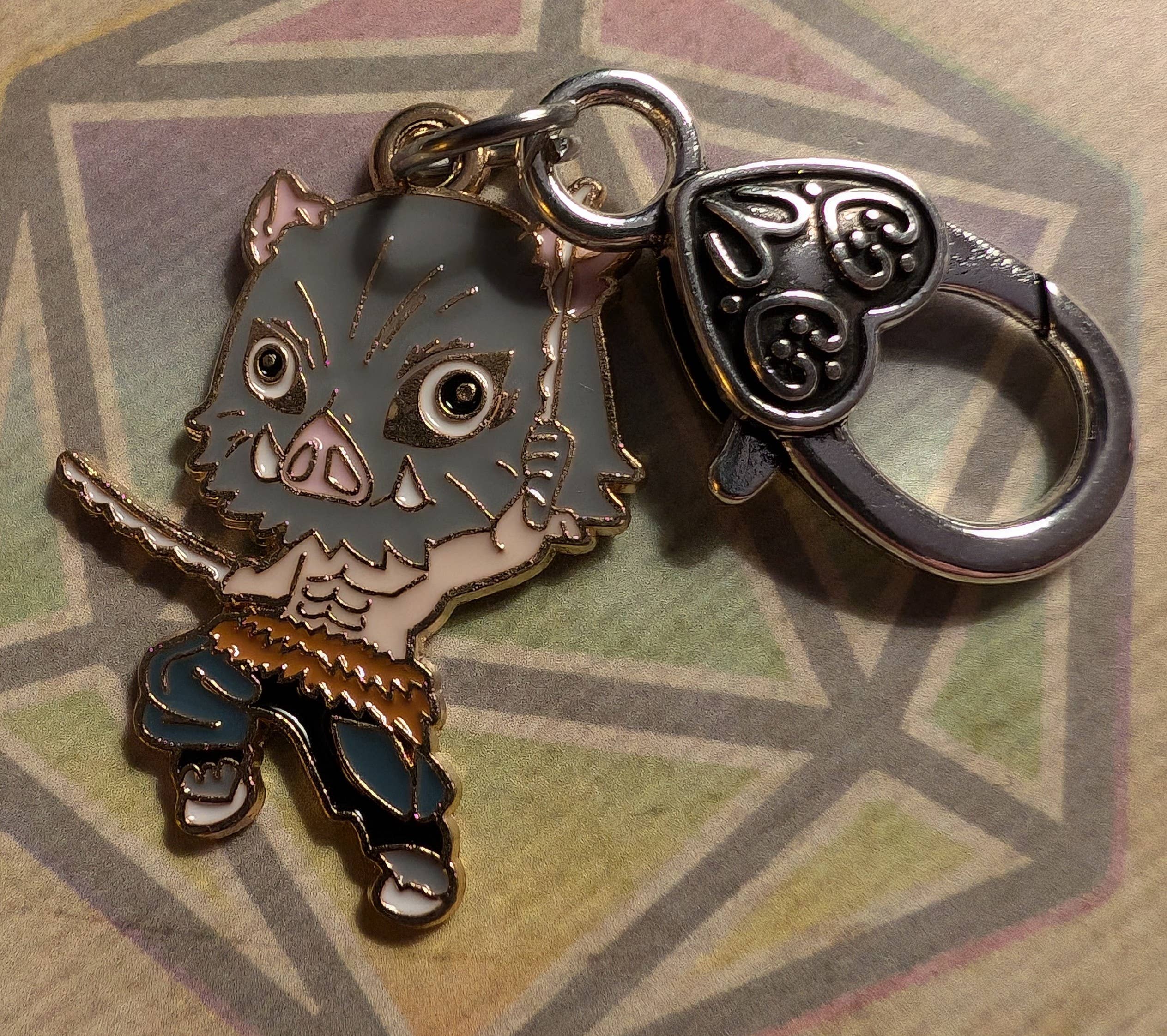 Con-Quest Crafts - Wholesale Jewelry Set - Shounen Anime Inspired Earrings, Necklaces & Zipper Pulls 25