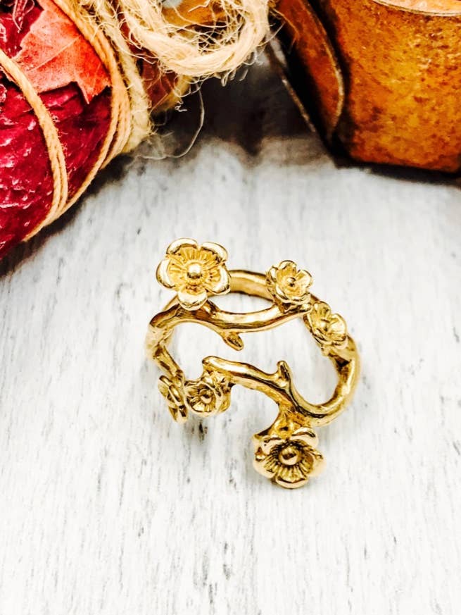 Secret Garden Ring for wholesale by Earth Sage Jewelry