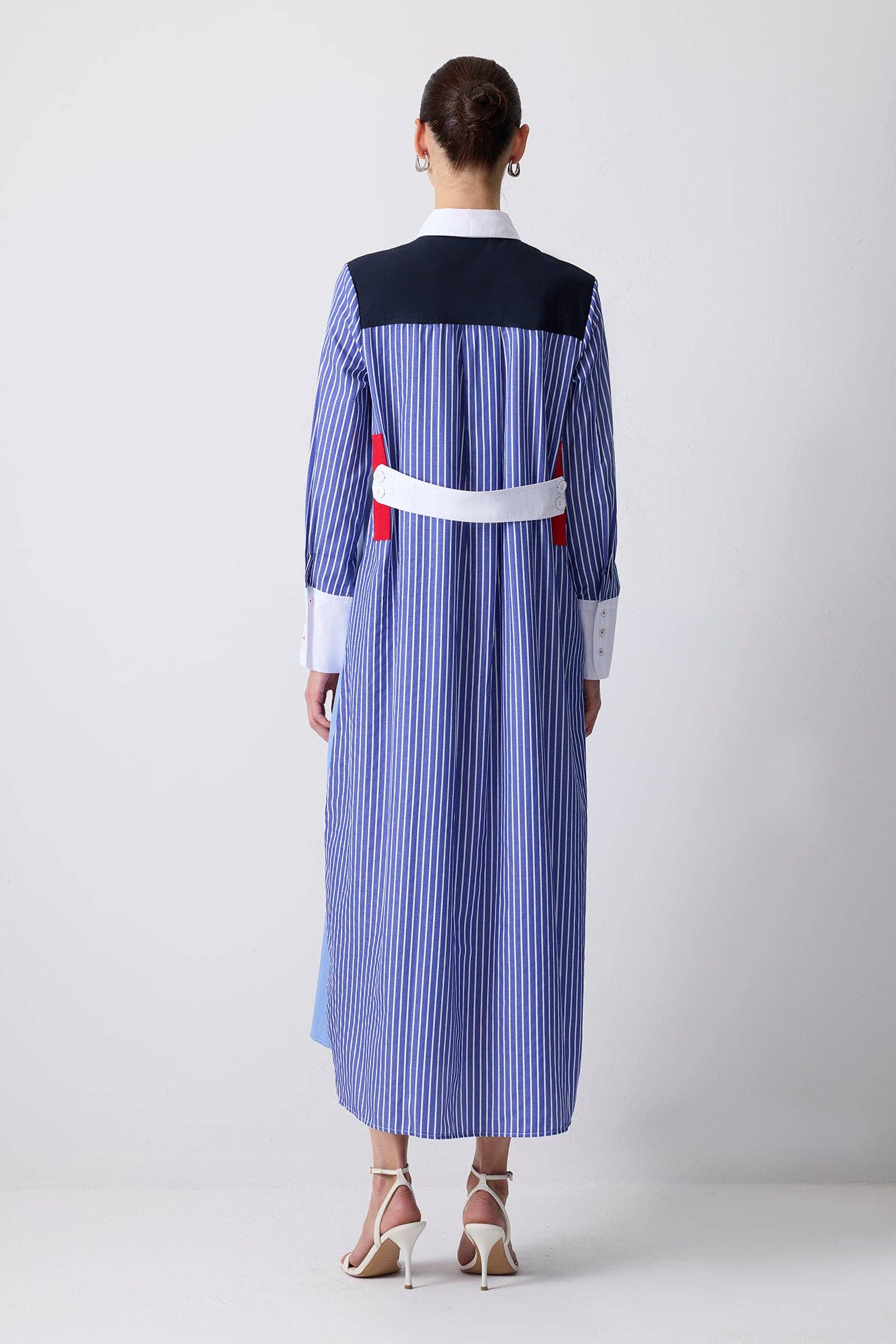 Mavi FARBGEBLOCKTES HEMDKLEID - BAUMWOLLMISCHUNG für den Großhandel auf Faire2