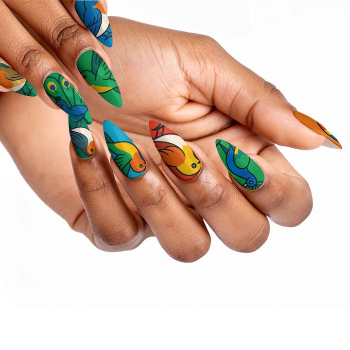 FYNE BODY - Wholesale Press-on/fake nails - Birdsong Bliss Avian Symphony Press-On Nails51