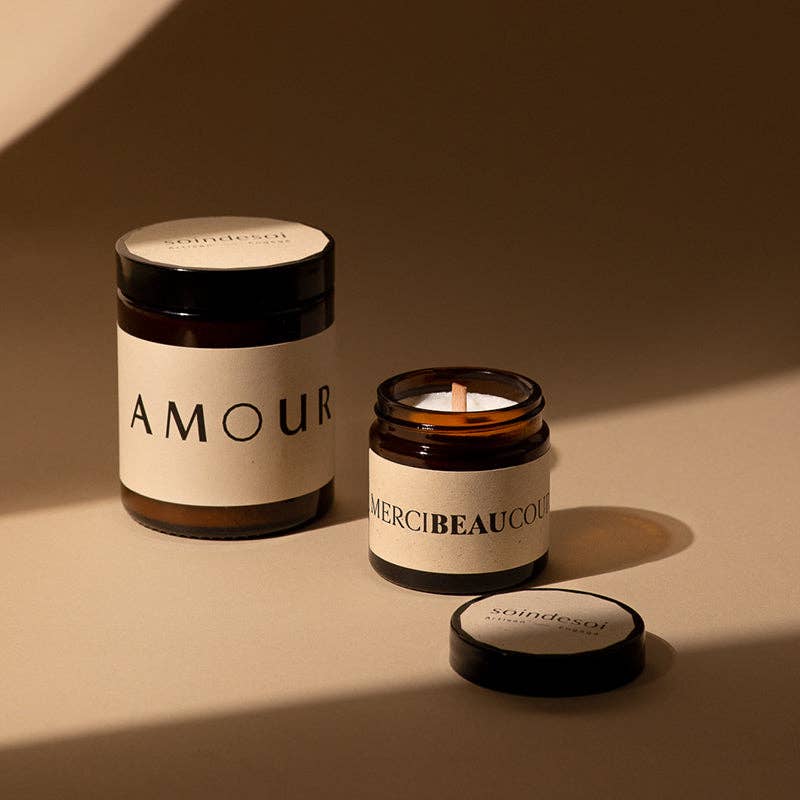 Soin de Soi - Vente Bougie en bocal - Bougie fleur d'oranger Merci Beaucoup3