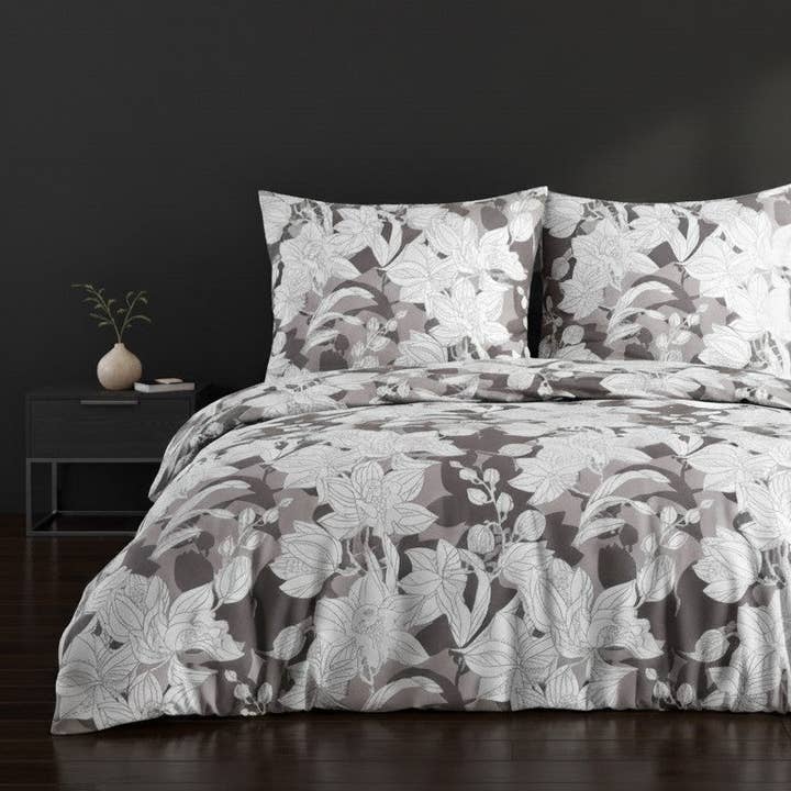 Renforcé Bettwäsche "Clisse", 100% Baumwolle, floral, Reißverschluss, 80x80 cm Kissenbezug für den Großhandel von Buymax