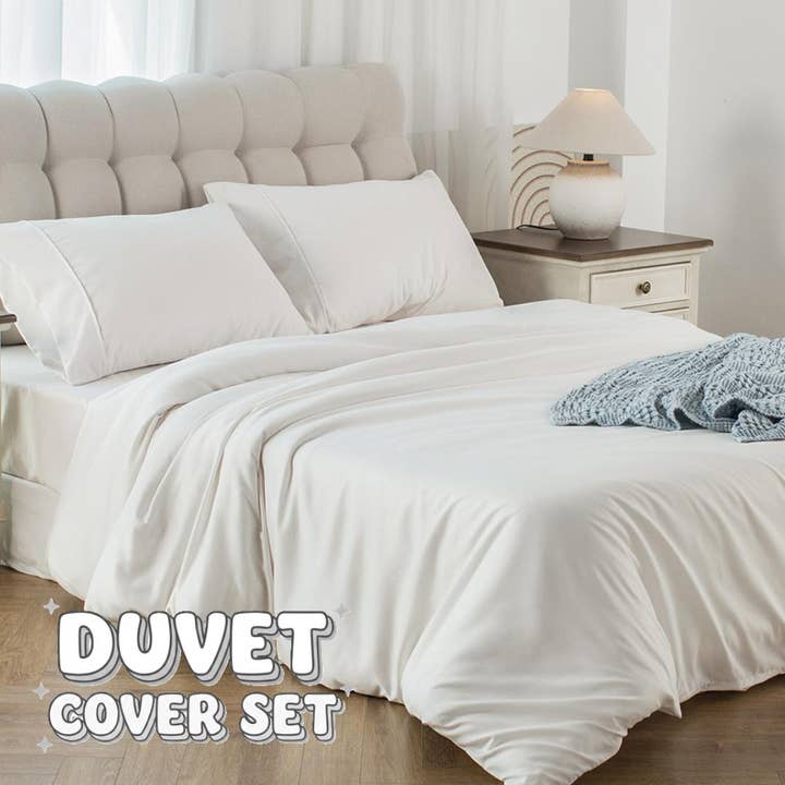 Kasentex - Wholesale Duvet Cover - 3pc/4pc Luxury Duvet Cover Set - All Season Machine Washable2