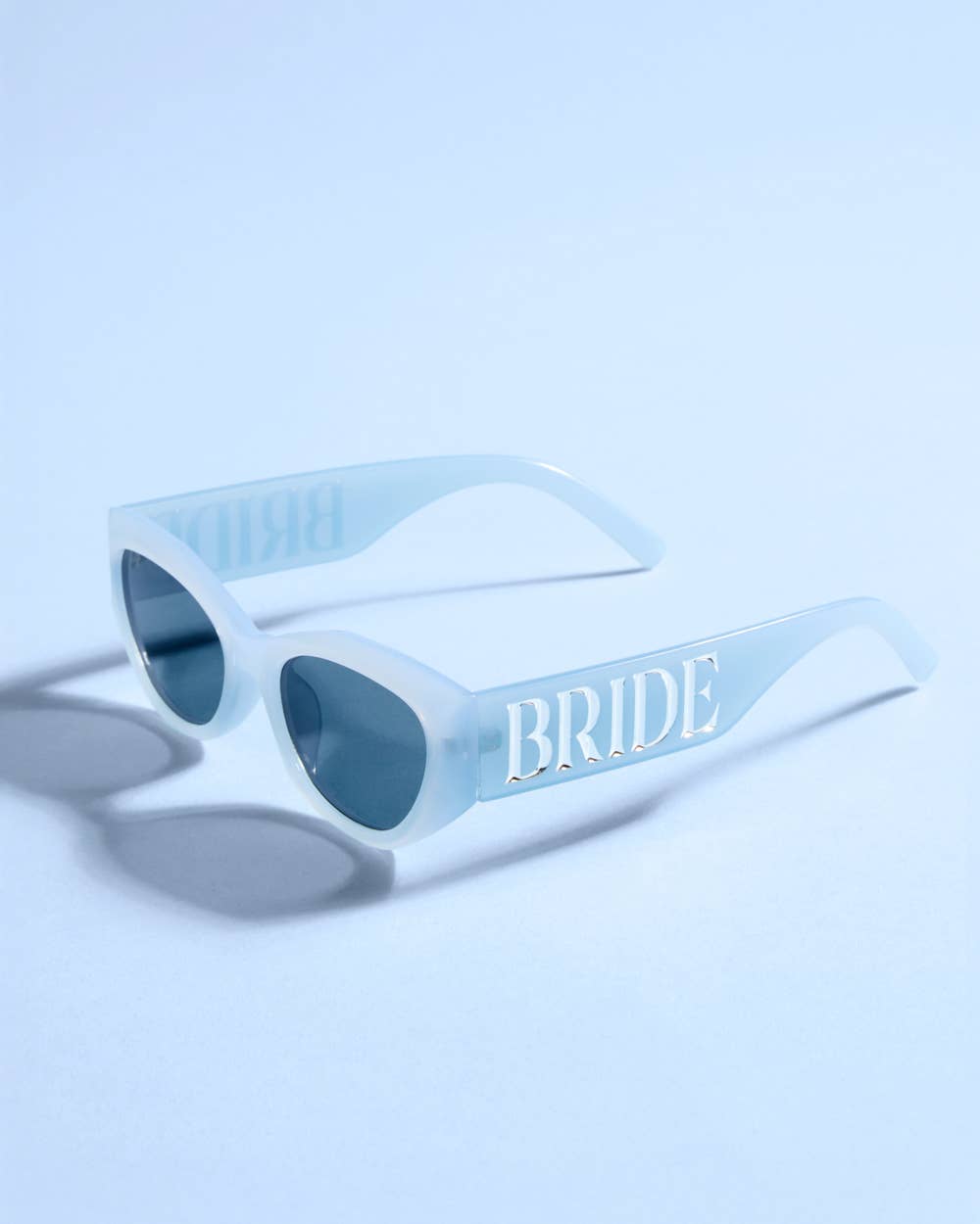 xo, Fetti - Wholesale Sunglasses - Women's - Something Blue Sunnies - bride embossed sunglasses, bride gift, bachelorette party1