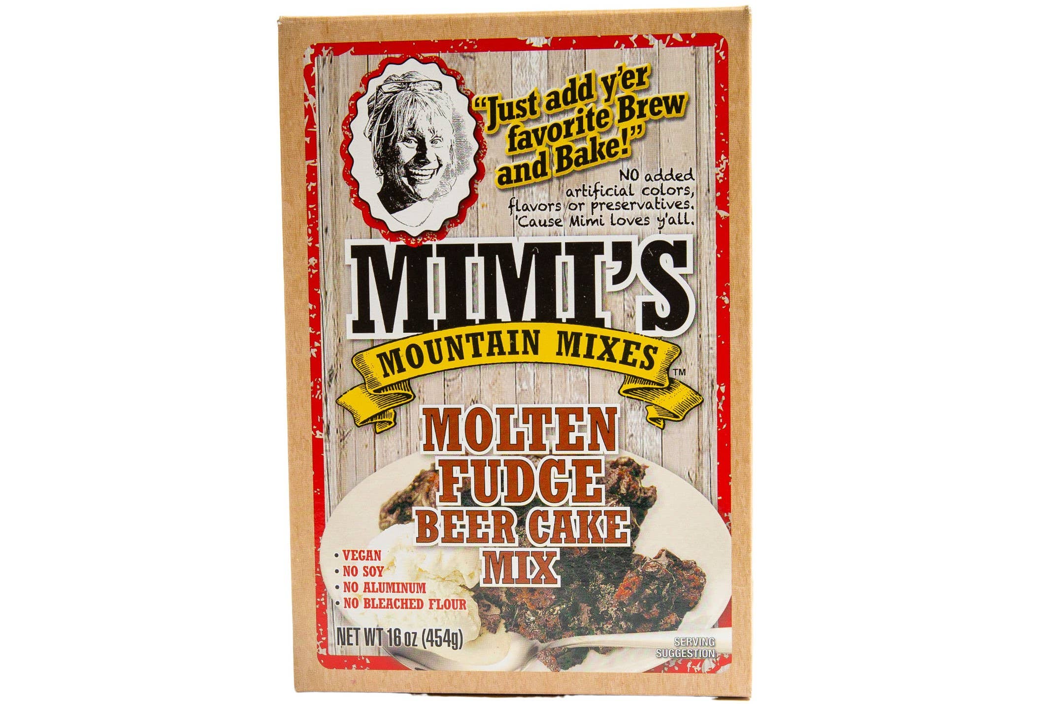 Mimi's Mountain Mixes - Wholesale Cake mix - MOLTEN FUDGE BEER CAKE MIX