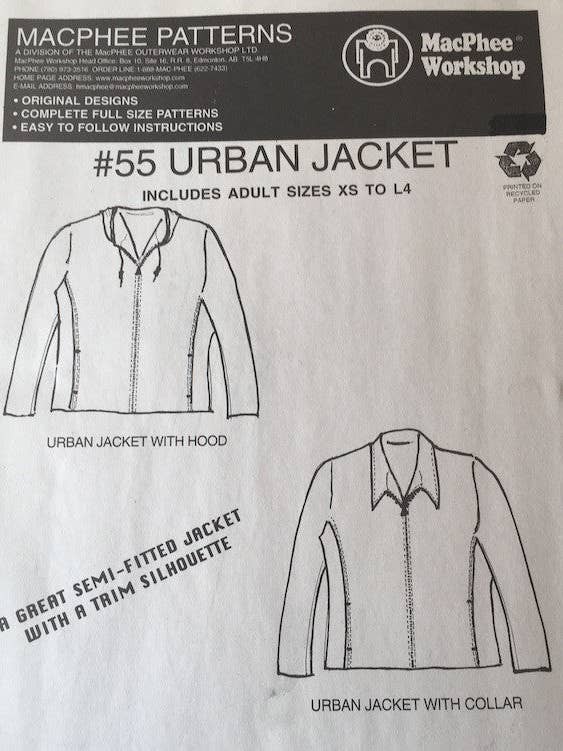 #55 URBAN JACKET for wholesale by Macphee Workshop