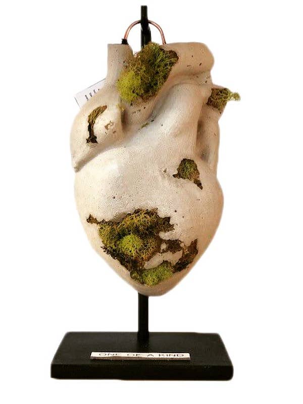 CONCRETE HEART +MOSS for wholesale by NATURAL BY HAGELSIEB