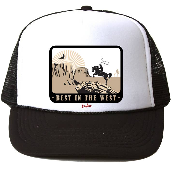 Best in the West Trucker Hat for wholesale by Bubu