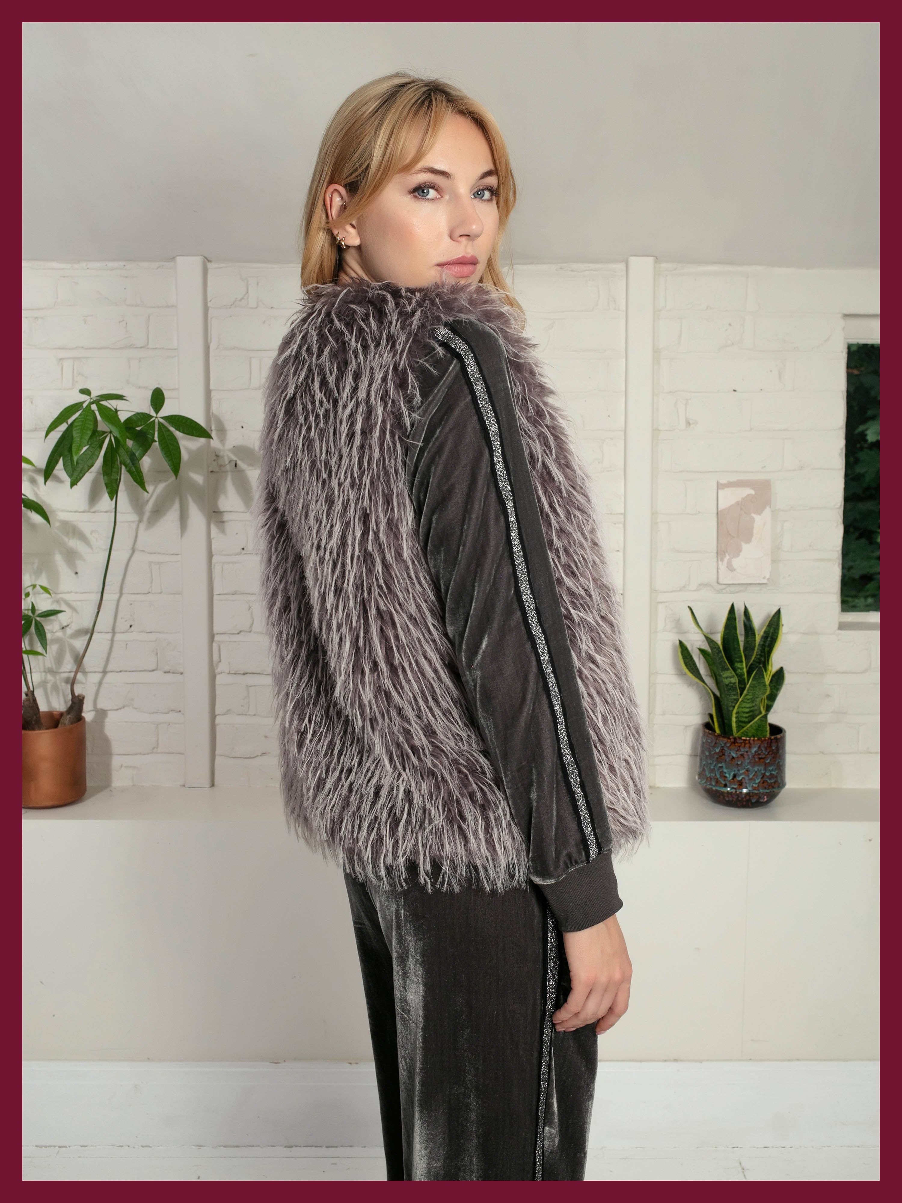 NOOKI DESIGN LTD – wholesale Outerwear Vest - Women’s – Scandi Gilet In Grey5