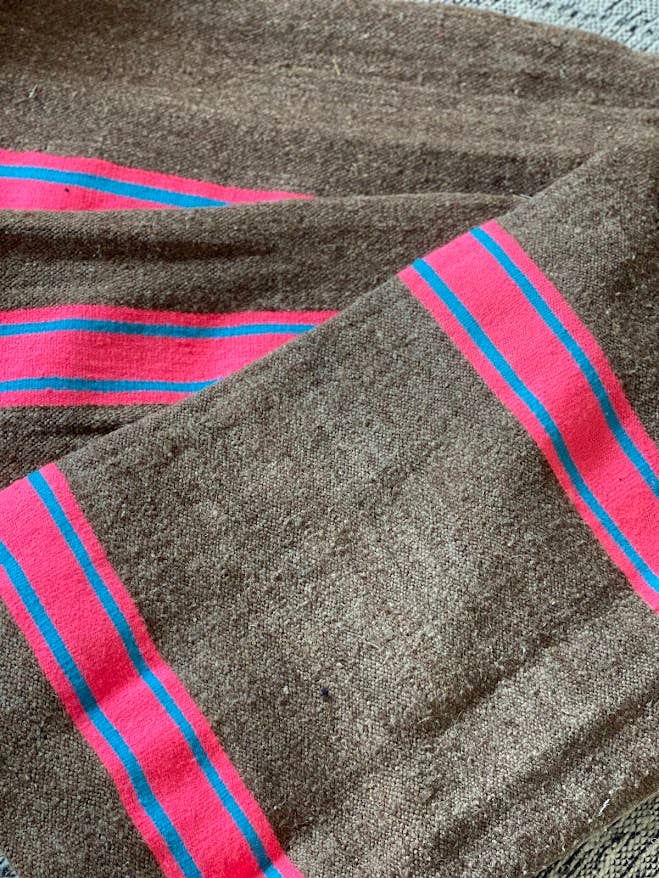 NOMAD BY LIV – Capa de almofada decorativa por atacado – Nomad by LIV - Capas de Almofada Kilim Feitas à Mão, Castanho, rosa4