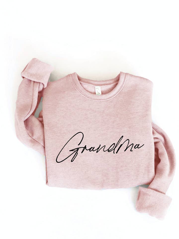 GRANDMA Graphic Sweatshirt for wholesale by OAT COLLECTIVE