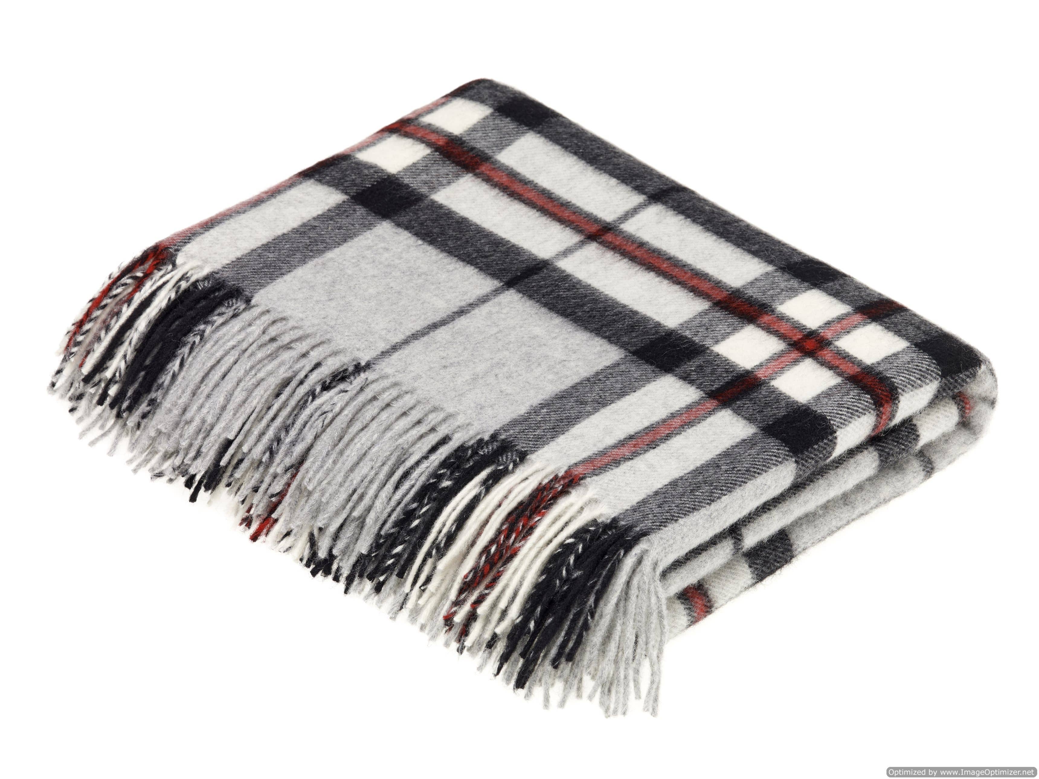 Bronte Moon - Wholesale Throw Blanket - Tartan Plaid - Merino Lambswool Throw Blankets - Made in UK12