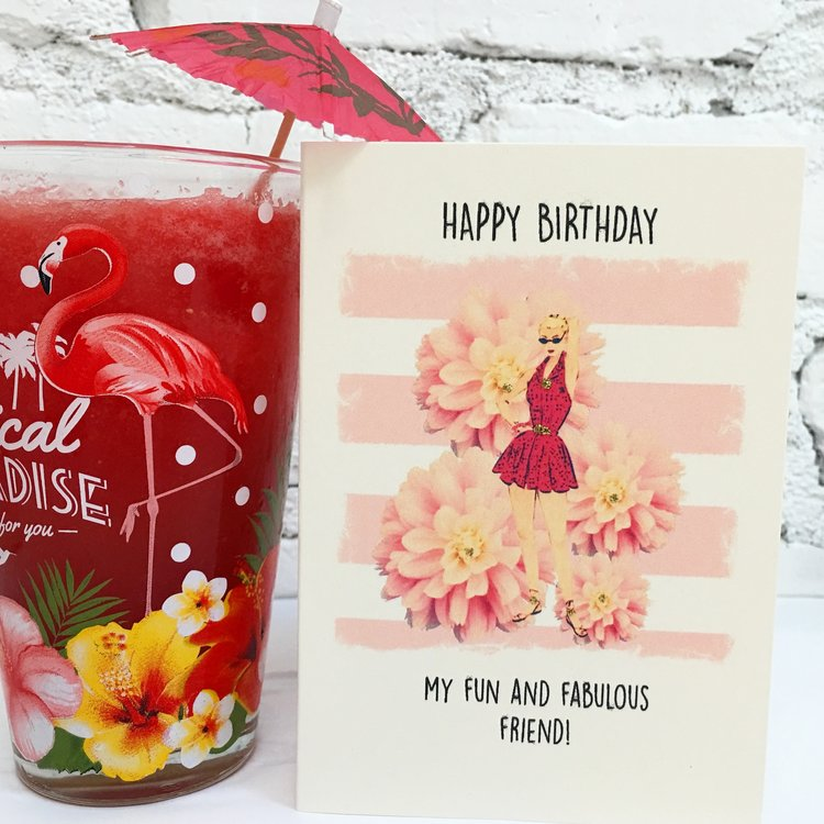 Paperlove Boutique - Wholesale Birthday Card - Happy Birthday! Fun and Fabulous Friend1