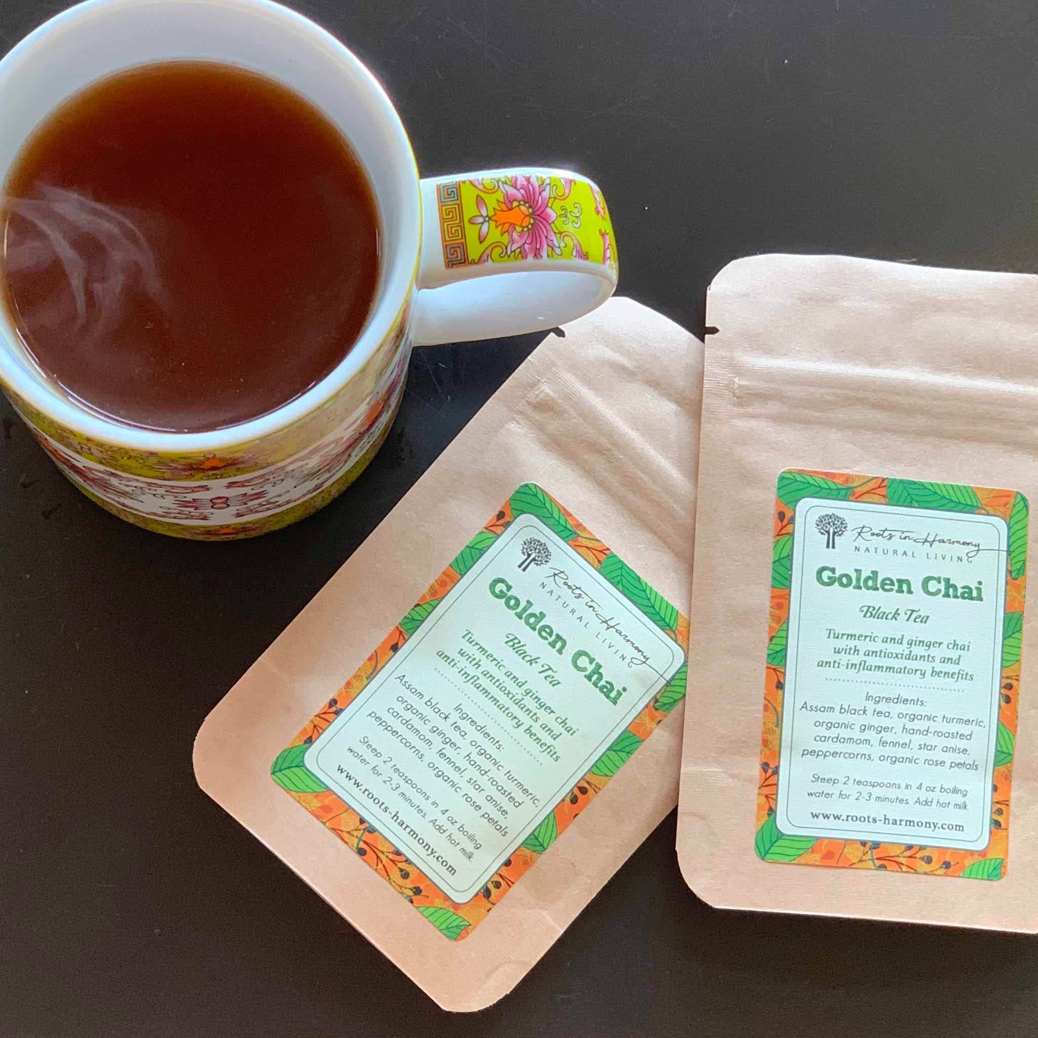 ROOTS IN HARMONY - Wholesale Loose Tea - Golden Chai0