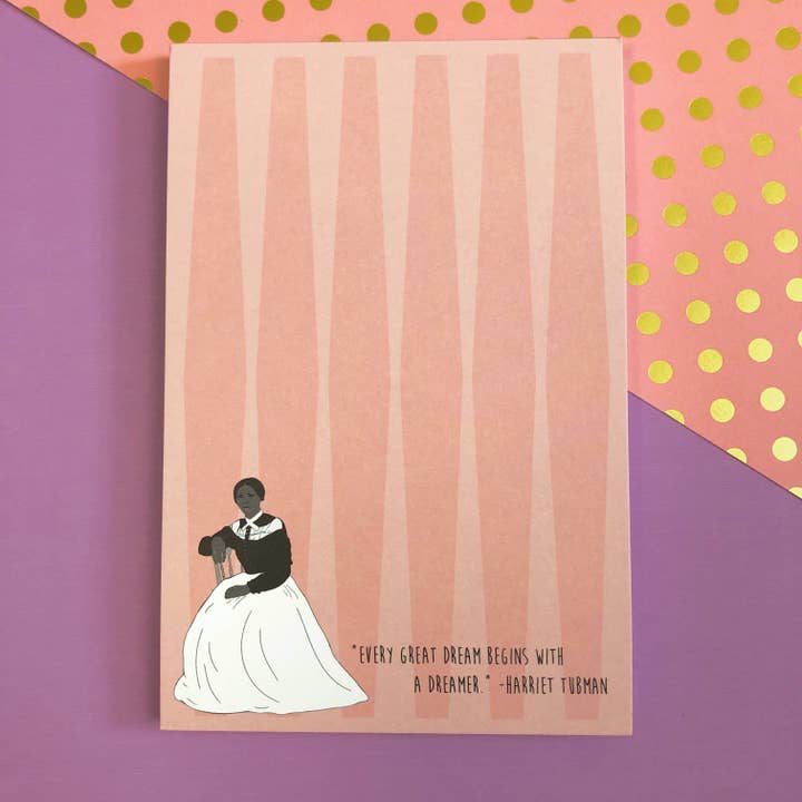 The Card Bureau – Engroshandel Notesblok – Harriet Tubman Citat Notesblok3