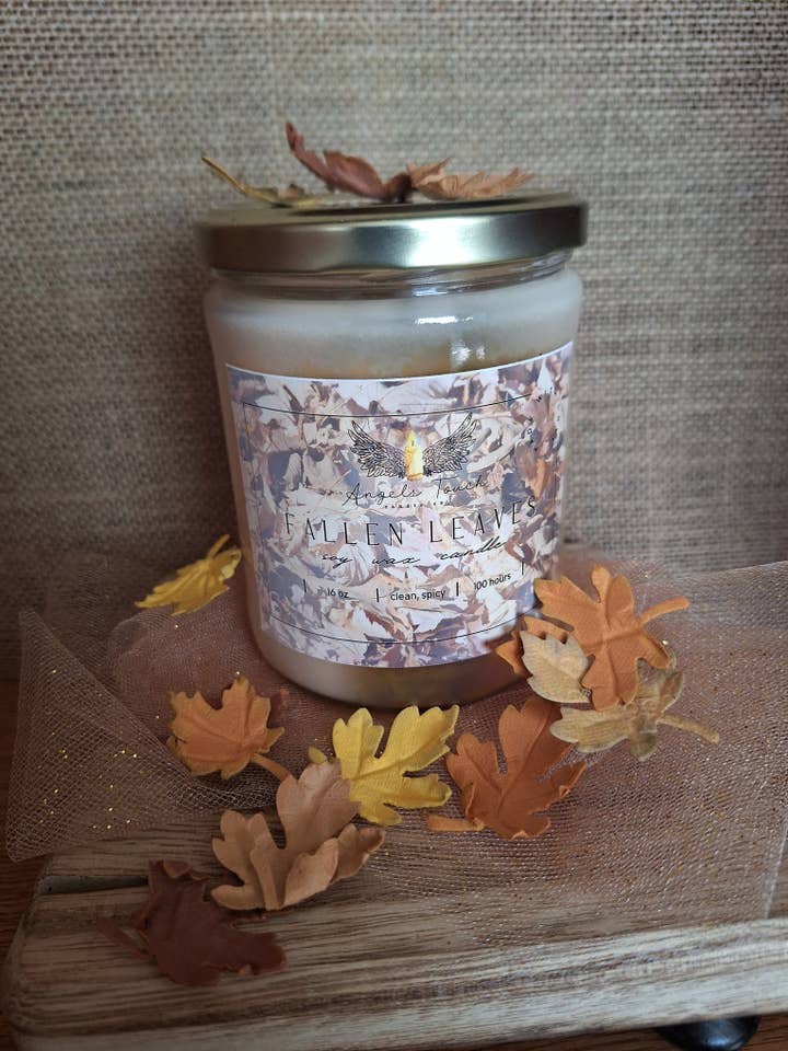 Fallen Leaves for wholesale by Angels Touch Candle Co.
