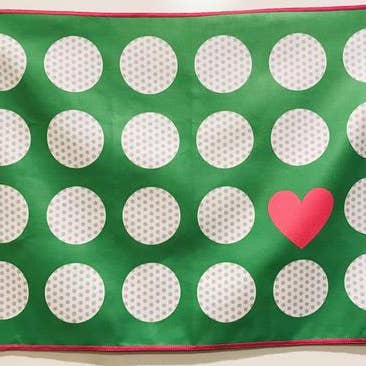 Clutch Towels - Wholesale Sports Towel - Golf Towels W Grommet & Carabiner, Love Golf