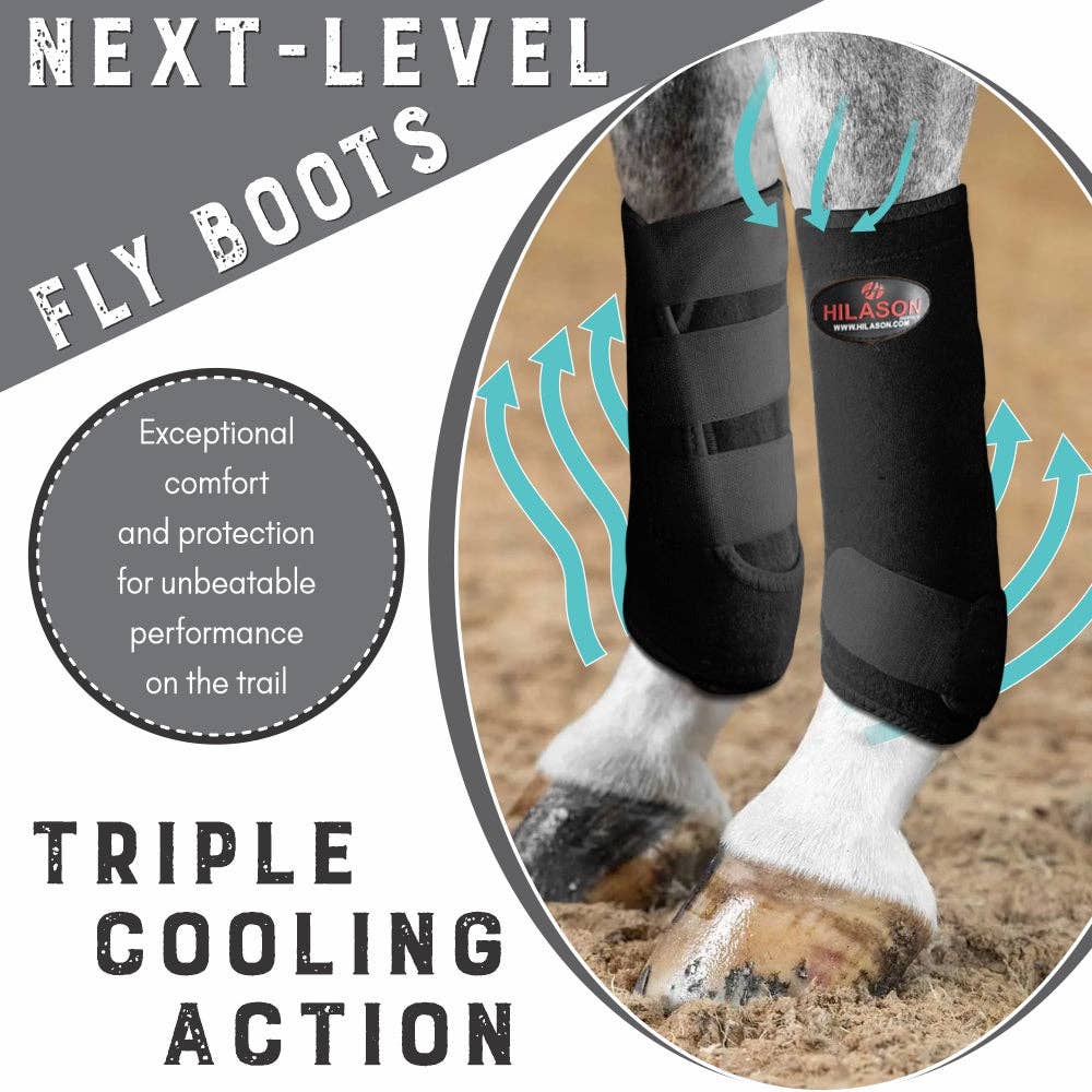 HILASON - Wholesale Horseback Riding Gear - HILASON L M S Horse Front Leg Sport Boots | Jumping Printed16