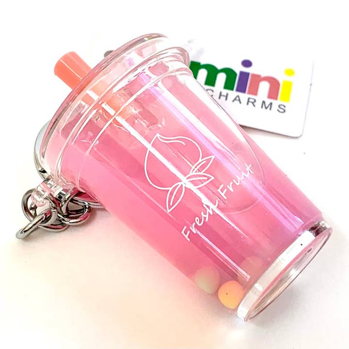 BCmini - Vente Porte-clés – unisexe - 12042 Breloque de Boisson aux Fruits Boba4